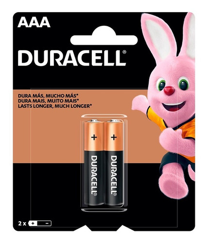 Kit 10 Cartela C/ 2 Pilha Duracell Alcalina Palito Aaa