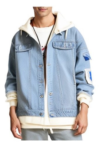 Sudaderas Con Capucha De Mezclilla Unisex Estilo Sexy De Una
