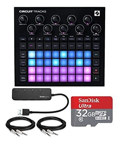 Novation Circuit Tracks Groovebox Bundle Con Knox Gear 4 Pue