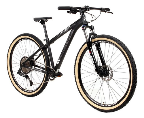 Bike Mtb 29 Absolute 12v Freios Hidráulicos Suspensão Trava Cor Cinza Tamanho do quadro 21