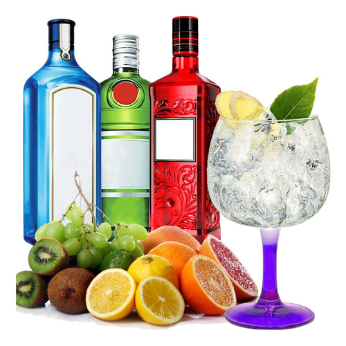 Royal Pul Taca Para Gin 720 Ml Com Pe Violeta