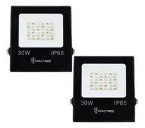 Comprar Pack X 2 Reflectores Led 30w Rgb Exterior Control Remoto