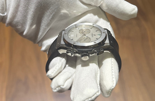 Hublot Classic Fusion Chronograph Opalin Titanium Azul Gris Blanco (Usado)