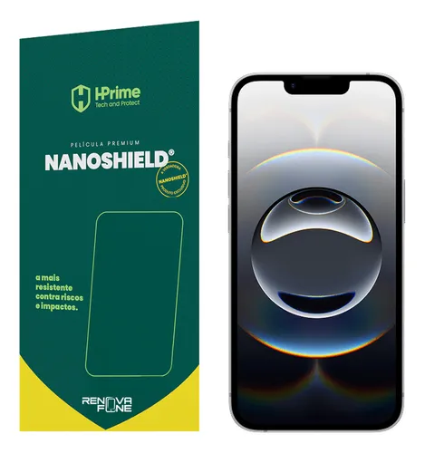 Pelicula Hprime Nanoshield Para iPhone 13 / 13 Pro / 14 / 16e