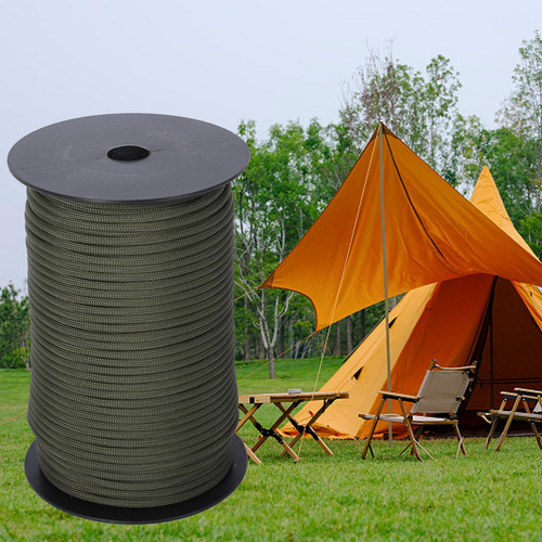 Paracord Cuerda Para Acampar Supervivencia Verde Oscuro