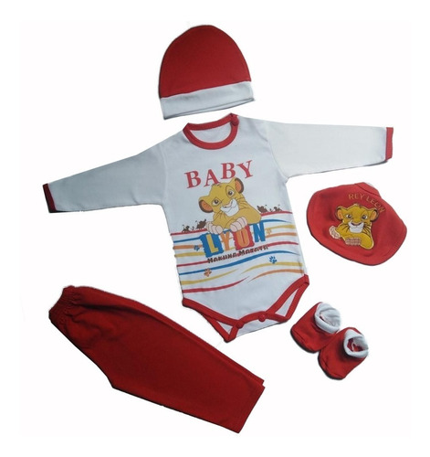 Ajuar De Bebe Rey León Ropa De Bebe