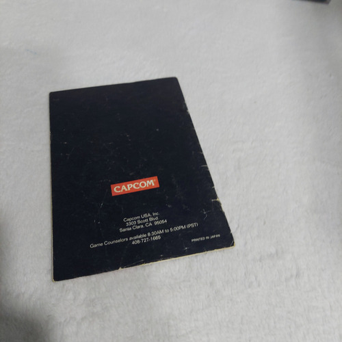 Manual Street Fighter 2 Turbo Para Super Nintendo (Usado)