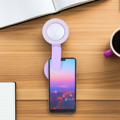 Espejo Universal Para Selfies Con Clip Para Teléfono: Anillo