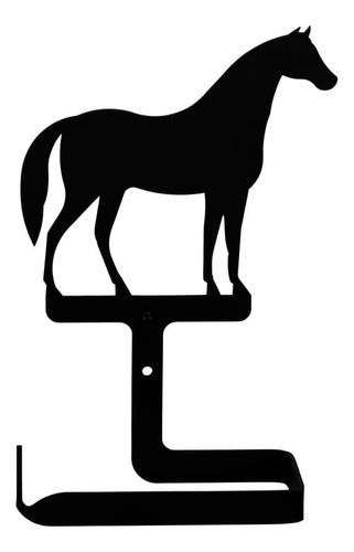 Titular Del Pañuelo Para El Baño Del Caballo De Hierro Forja