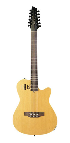 Godin A12 - Guitarra Electroacustica De Dos Camaras (natural