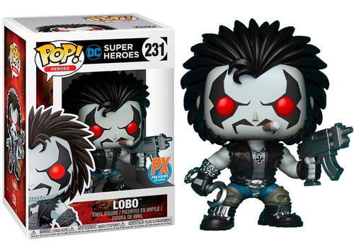 Pop Funko Dc Super Heroes Lobo Px Exclusive #231 Original