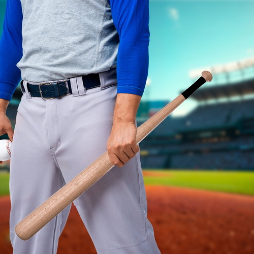 Bat Deportivo De Madera Para Béisbol Y Softbol 81cm