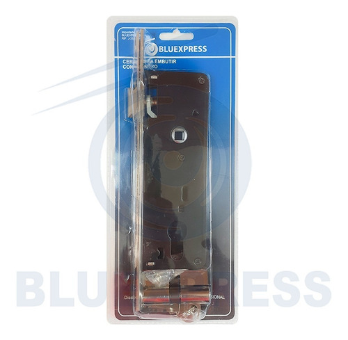 Cerradura Embutir Seguridad 35mm + Cilindro Bluexpress