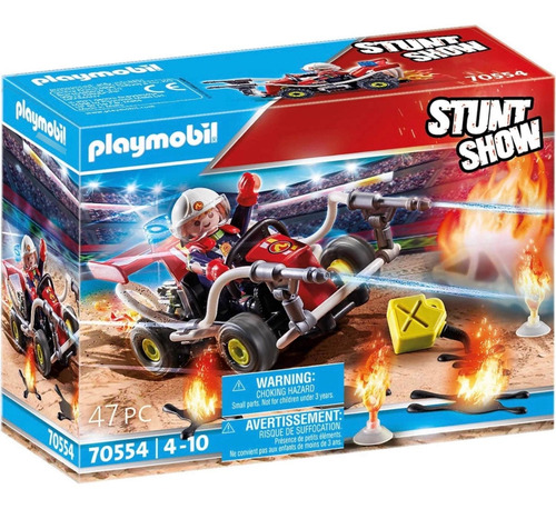 Playmobil Stunt Karting Bombero.