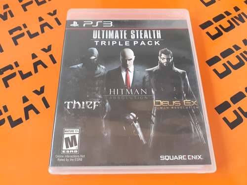 Ultimate Stealth Triple Pack Ps3 Físico Envíos Dom Play