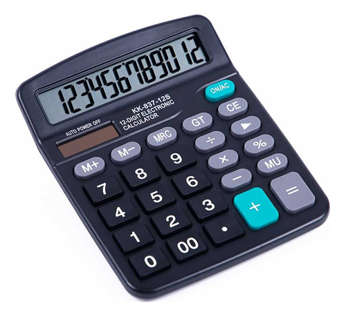Lijust Calculadoras Kk-837-12s Calculadora De Escritorio Con