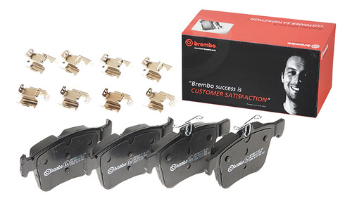 Balatas Brembo Audi A3 8v18vk 1.8 Tfsi Quat. 2013-2019 L-m T
