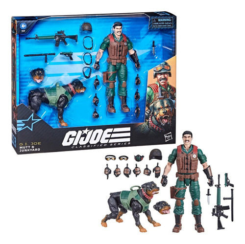 Mutt Y Junkyard G.i. Joe Classified Series #113 Deluxe 2pack