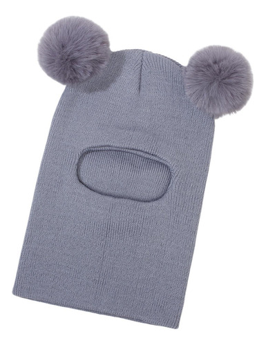 Gorro De Invierno Para Bebé Con Doble Pompón, Gorro Y
