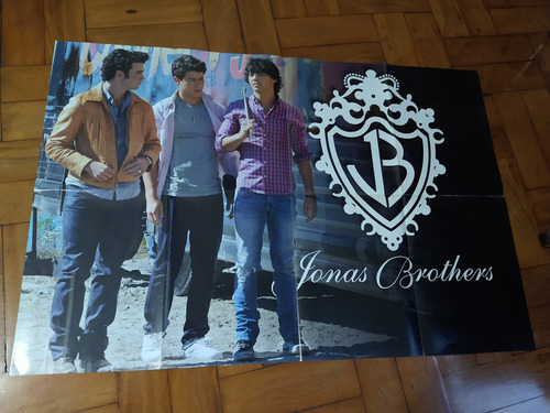 Mega Poster Jonas Brothers (raridade Colecionável)
