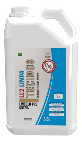 Ll2 Limpa Tecido Detergente Flotador Automotivo Lincoln 3,6l