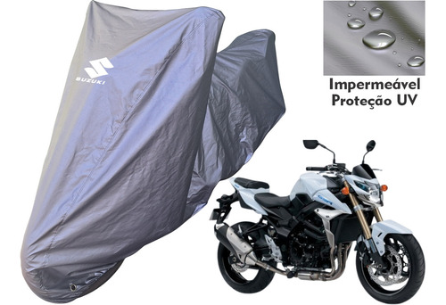 Capa Impermeável Proteção Anti-uv Moto Suzuki Gsr 750a