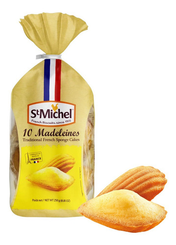 Biscoito Madeleine St Michel Pacote 250g