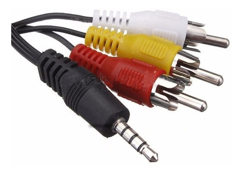 Imagen 2 de 6 de Cable Rca/av - Convertidor Smart Tv Box Android - Tv Antigua