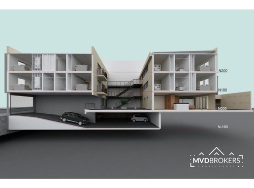 Imagen 6 de 10 de Canelones 2215 (102) - Venta Apartamento 1 Dormitorio En Parque Rodó - Inversión Vis - En Obra Estrena 2022!