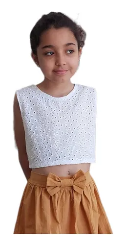 Blusas de broderie para niñas hotsell