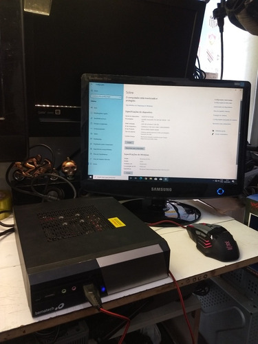 Imagem 1 de 5 de Cpu + Monitor 17 (pronto Pra Uso )