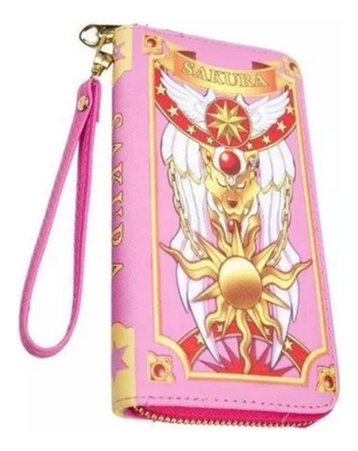 Billetera Sakura Card Captor C/ Cierre Accesorio Animé