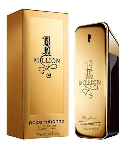 Perfume Pacco Rabanne One Million Original 100ml Caballero 