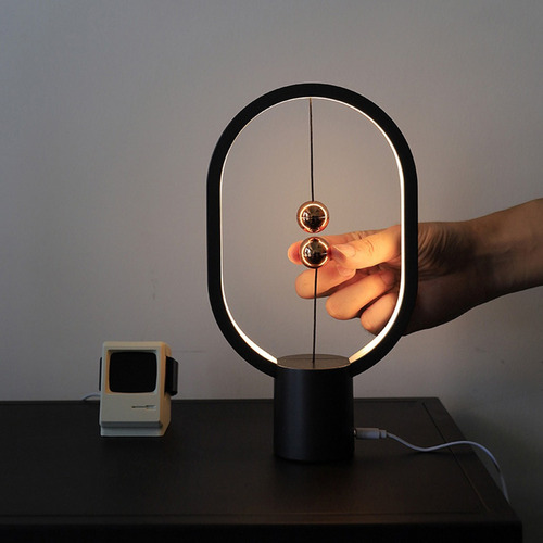 Lámpara De Equilibrio Led Interruptor Táctil Magnético