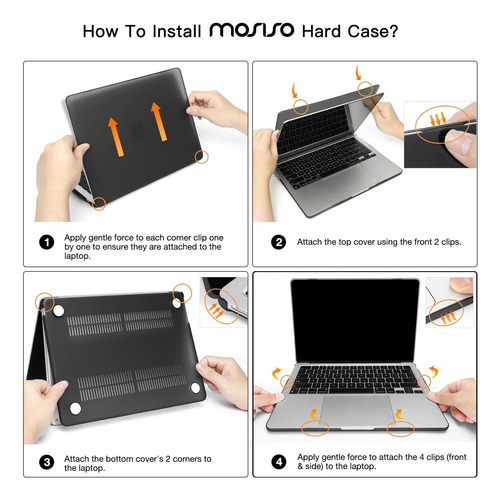 Funda Mosiso Compatible Con Macbook Air De 13 Pulgadas 2025