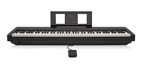  Yamaha P45 - Piano digital con pedal de sustain y fuente de  alimentación (88 teclas) : Instrumentos Musicales