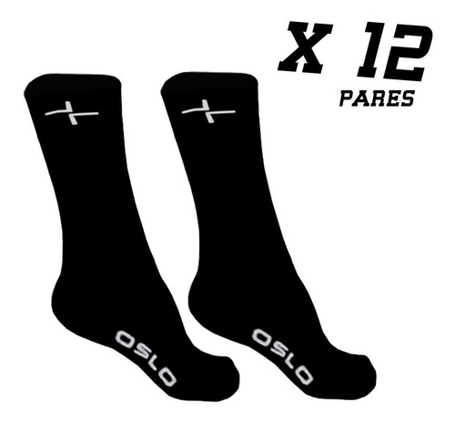Imagen 2 de 2 de 12 Pares Medias 1era Piel Termicas Oslo Moto Bici Fas **