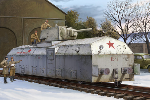 Soviet Draisine Krasnaja Zvezda 1/72 Kit Hobby Boss 82912
