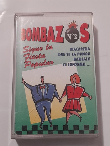 Cassette Bombazos N°2 Sigue La Fiesta Popular(1757