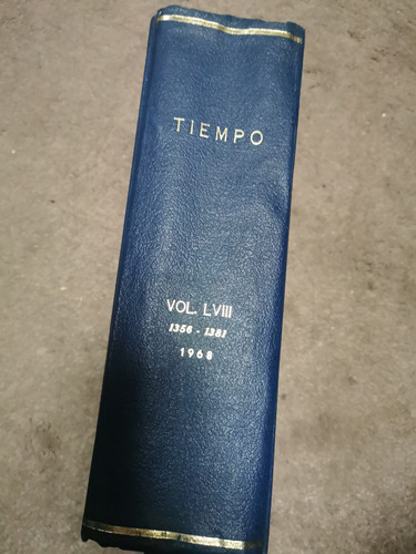 Empastado De La Revista Tiempo México 1968 Tlaltelolco