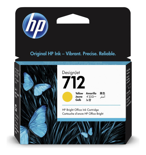 Cartucho Hp 712 Yellow 3ed69a