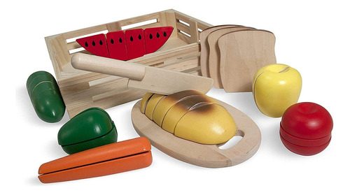 Melissa Amp Doug Juego De Cortar Comida