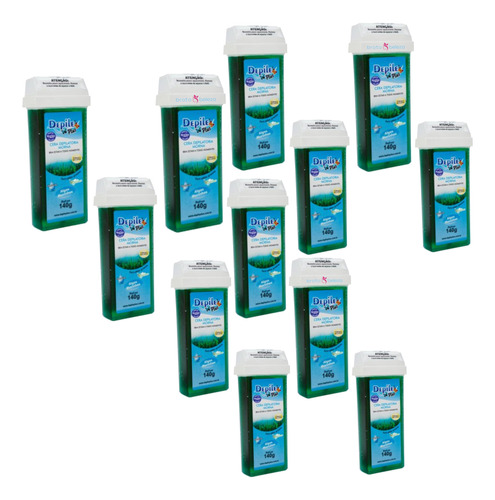 Kit Cera Roll-on Epilação Algas M. 10x140g Rollon Rolon