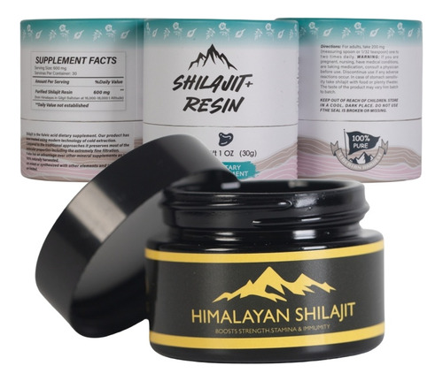 Nuevo Suplemento Puro De Resina De Shilajit Orgánico Del Him