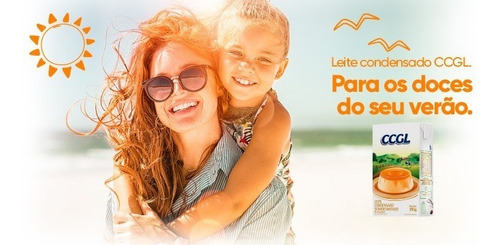 Leite Condensado Semidesnatado CCGL Caixa 395g