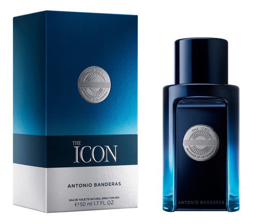 Imagen 2 de 3 de Perfume Banderas The Icon EDT 50 ml para hombre