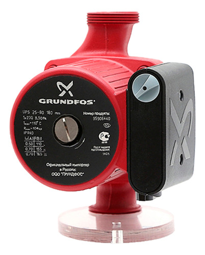 Bomba Grundfos Recirculadora Para Calefaccion Ups 25-80 220v