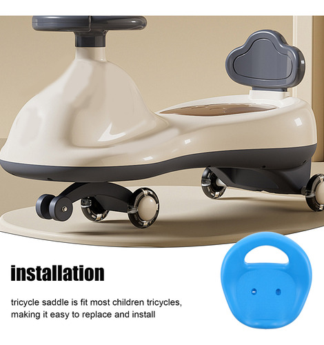 Sillín De Triciclo Para Niños Pequeños, Pieza De Triciclo, S