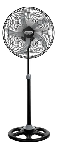 Ventilador Samurai Profesional Negro 22 Mallas Metalicas