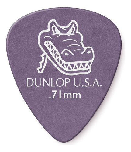 Puas Jim Dunlop 417r 0.71 Gator Grip 071mm Por Unidad